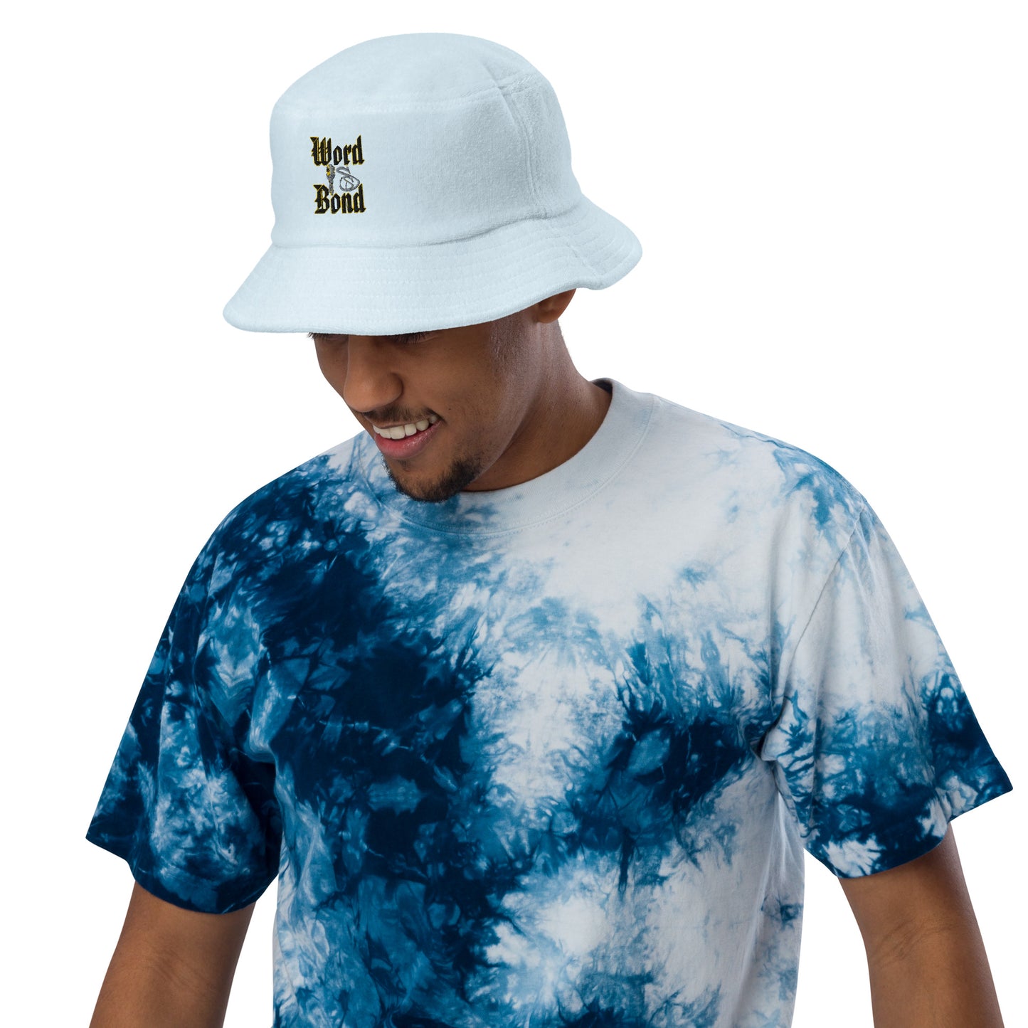 Word Is Bond Signature Terry cloth bucket hat