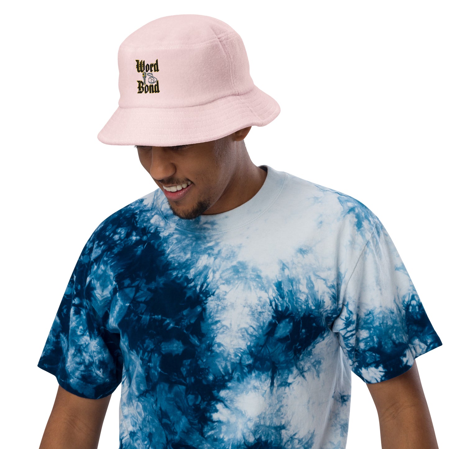 Word Is Bond Signature Terry cloth bucket hat