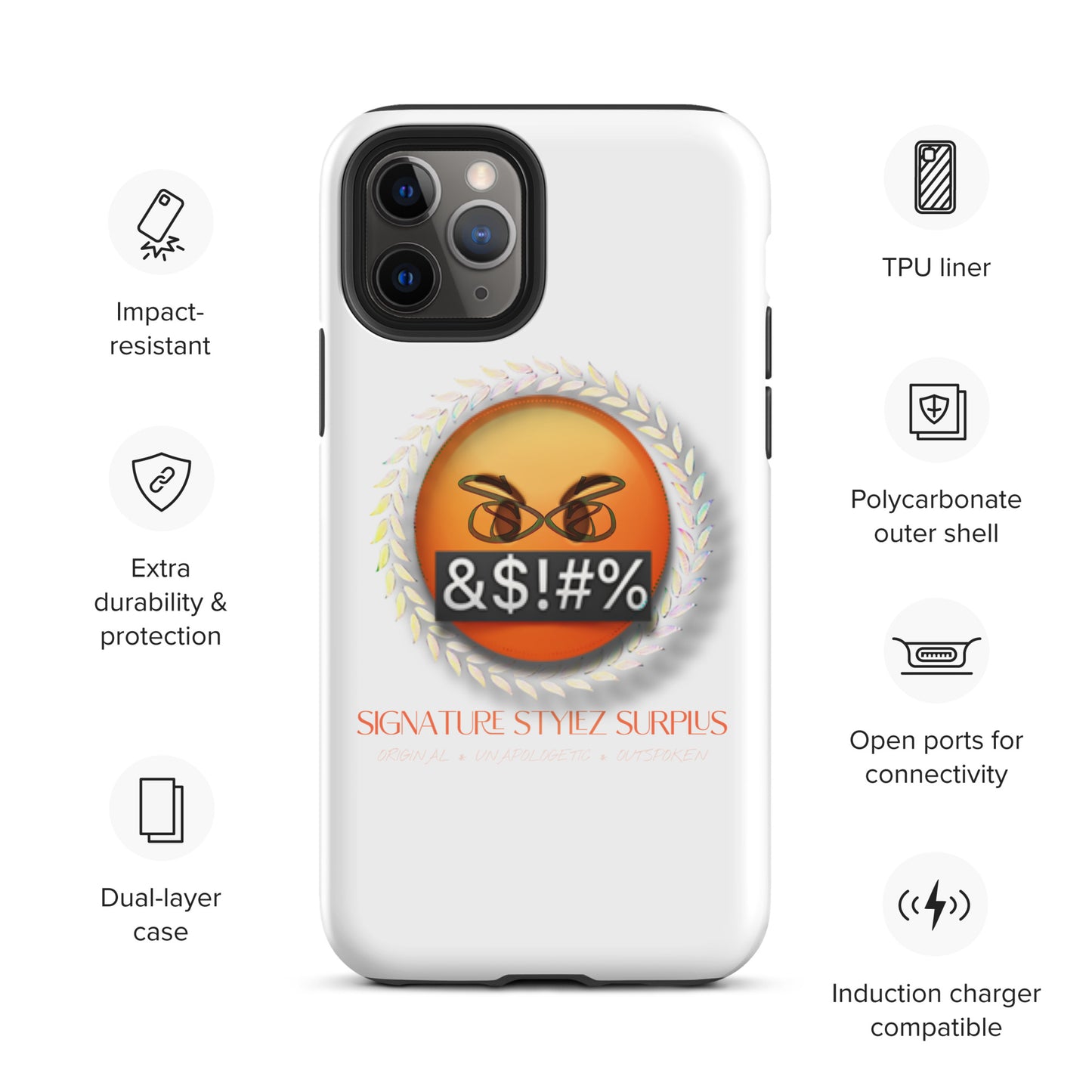 Signature Stylez Surplus iPhone case