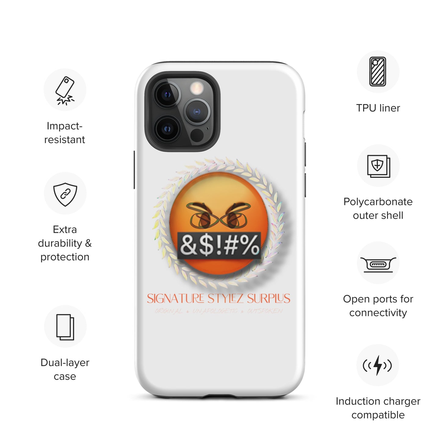 Signature Stylez Surplus iPhone case