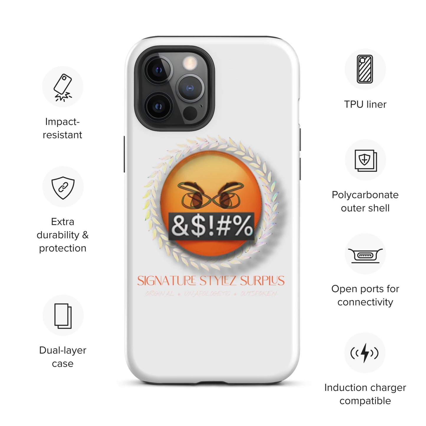 Signature Stylez Surplus iPhone case