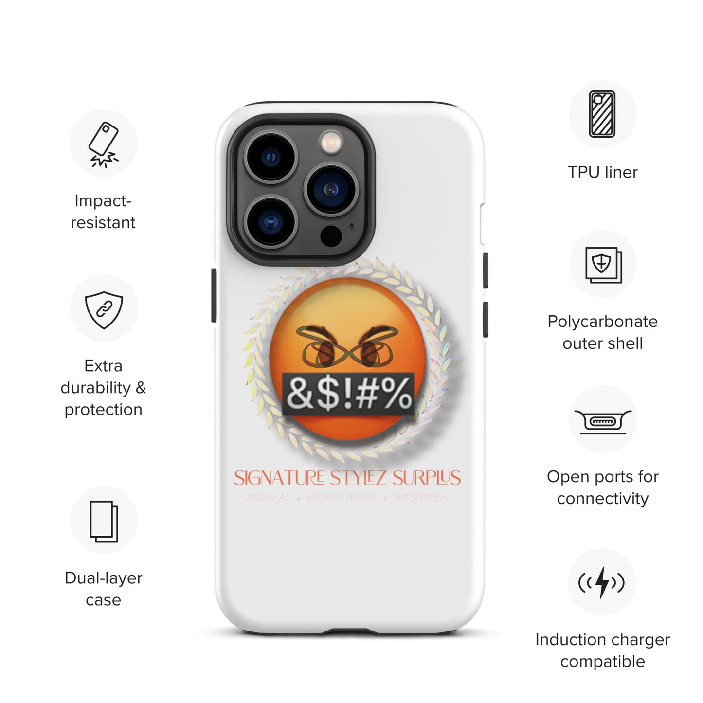 Signature Stylez Surplus iPhone case