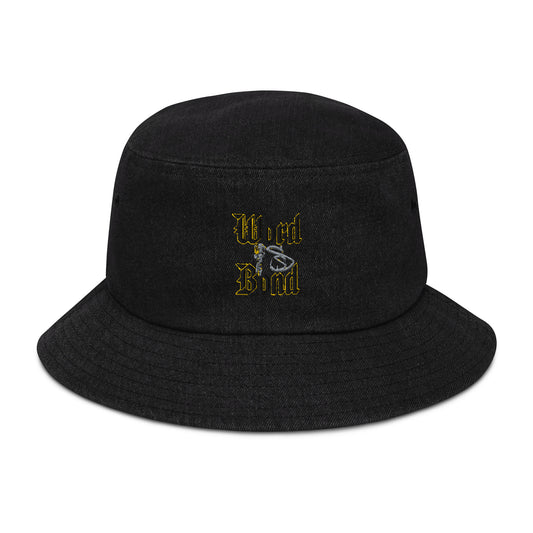 Word Is Bond Signature Stylez Denim bucket hat 2