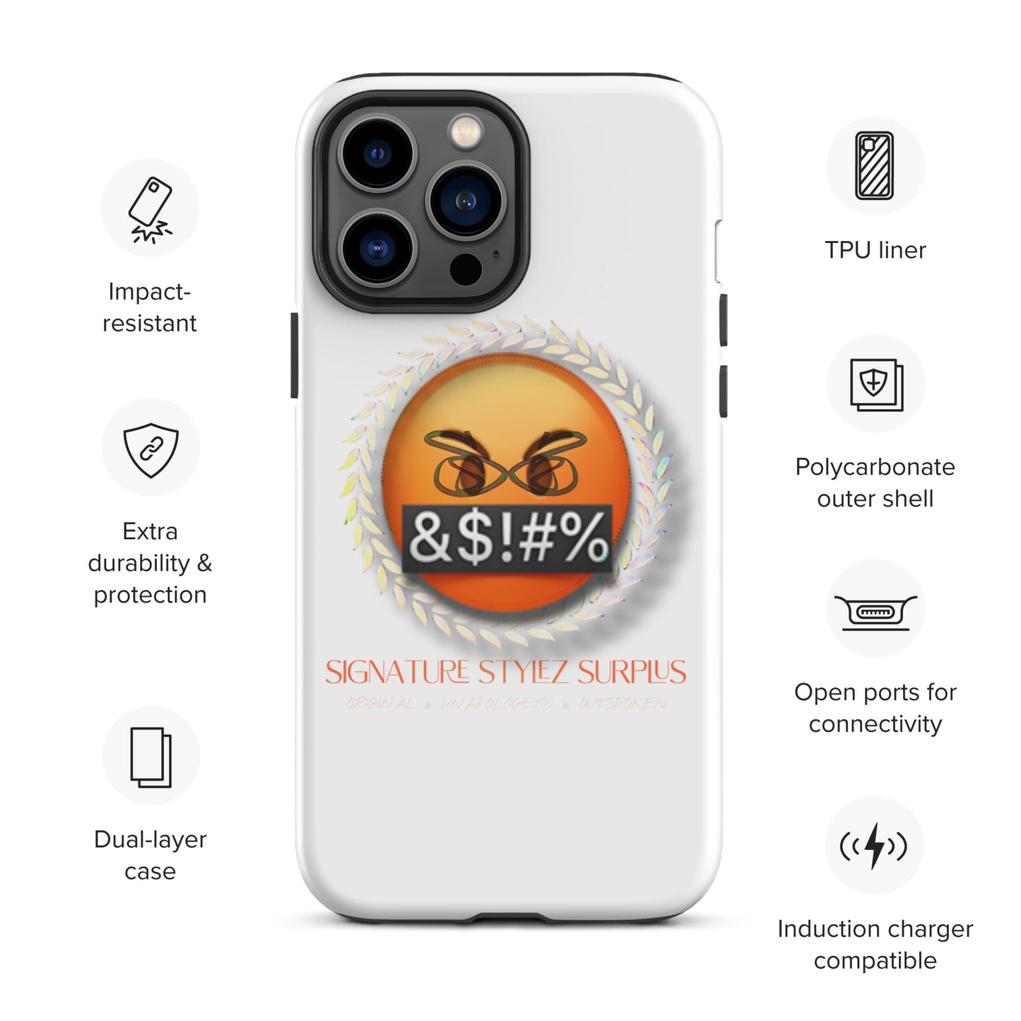 Signature Stylez Surplus iPhone case