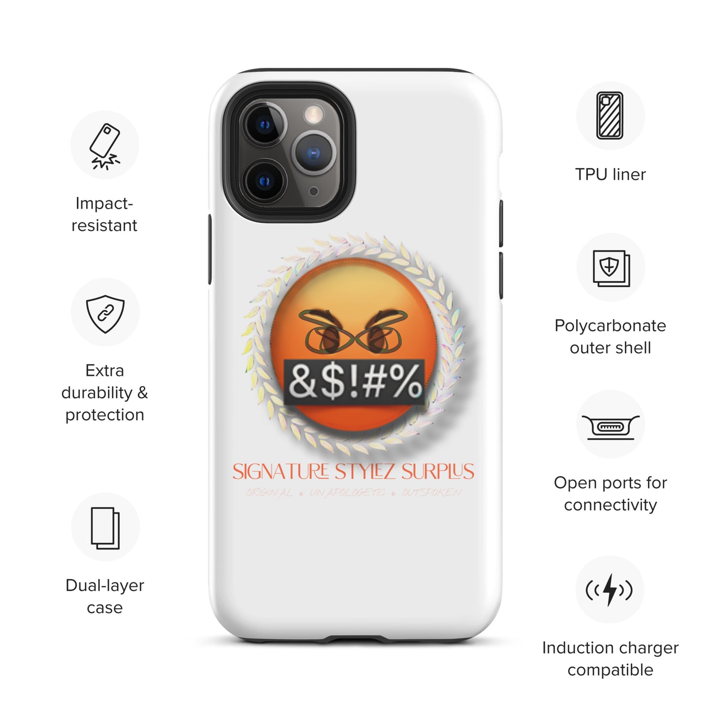 Signature Stylez Surplus iPhone case