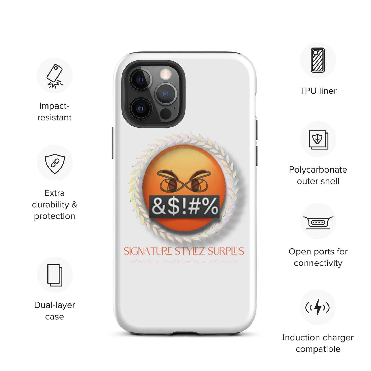 Signature Stylez Surplus iPhone case