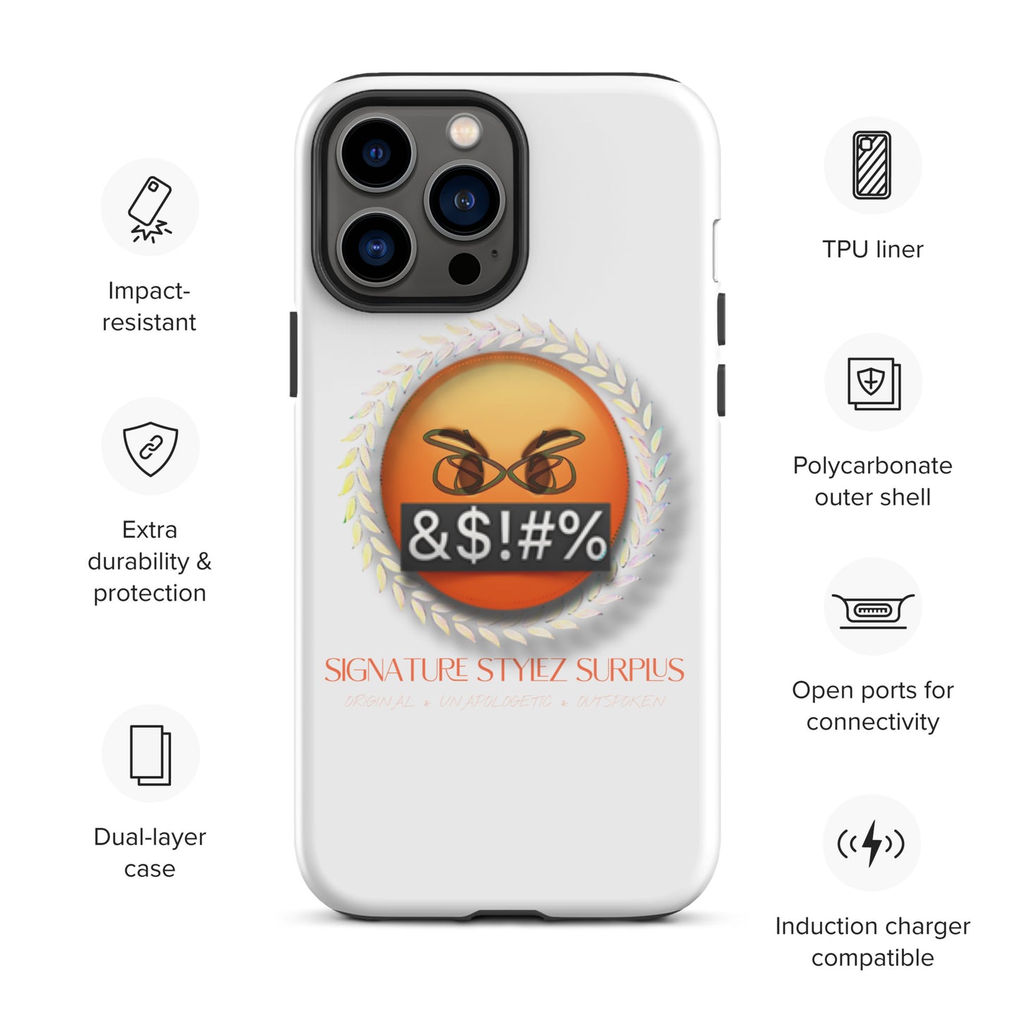 Signature Stylez Surplus iPhone case